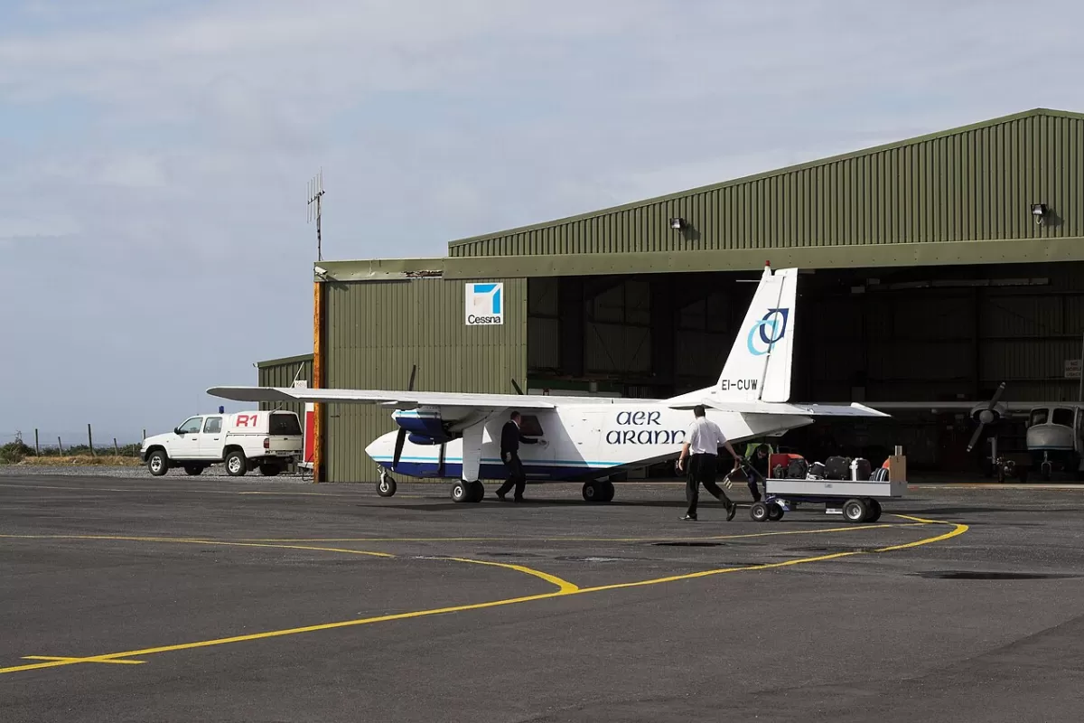 Flugzeug der Aer Arann Islands