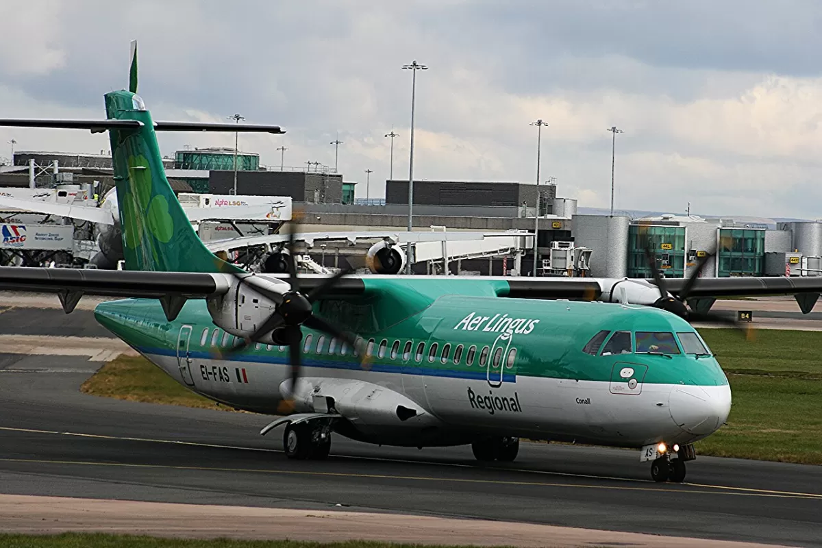 Flugzeug der Aer Lingus Regional