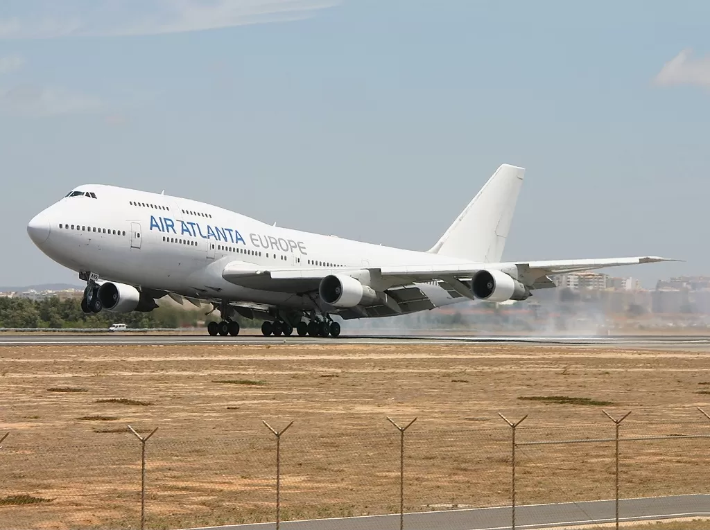 Flugzeug der Air Atlanta Europe
