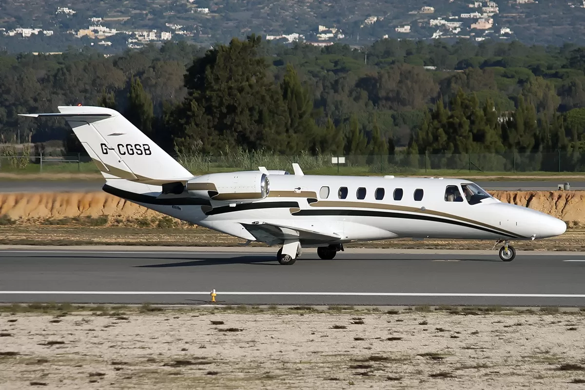 Flugzeug der Air Charter Scotland