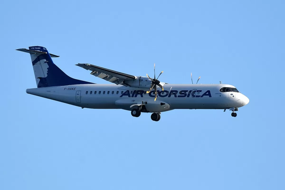 Flugzeug der Air Corsica
