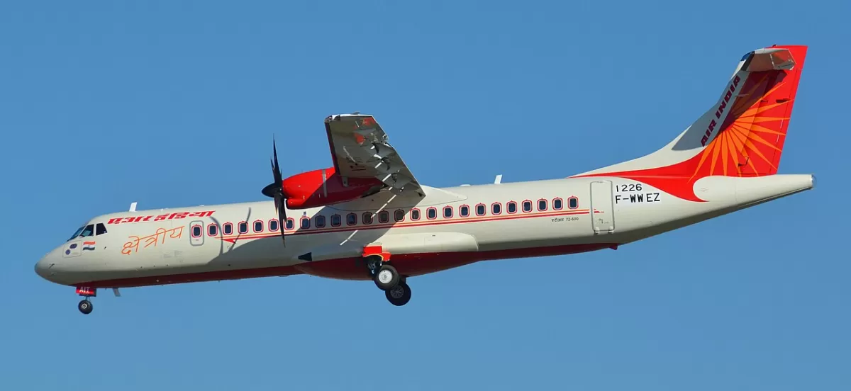 Flugzeug der Air India Regional