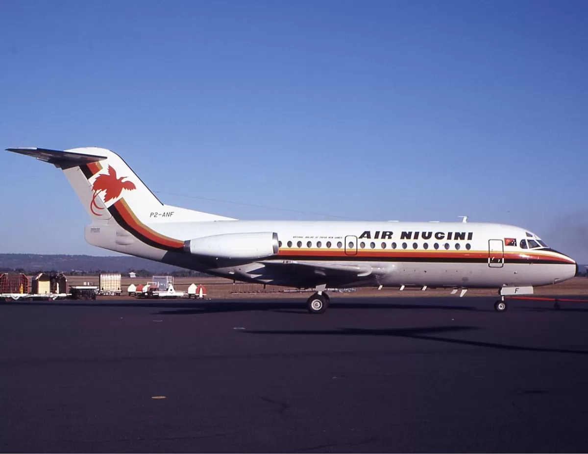 Flugzeug der Air Niugini