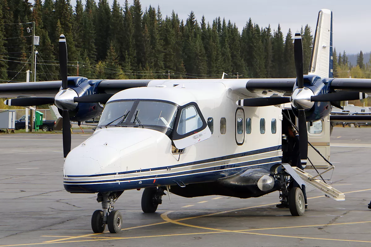 Flugzeug der Alkan Air