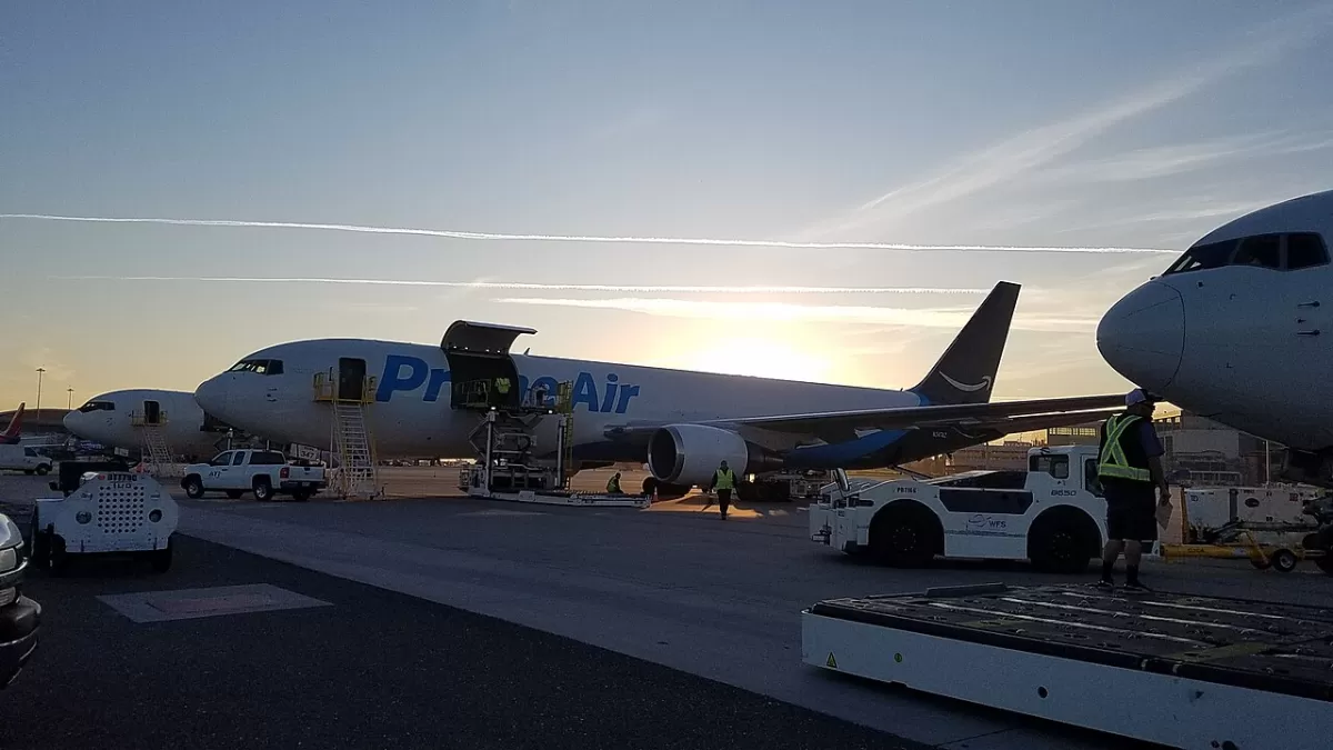 Flugzeug der Amazon Air