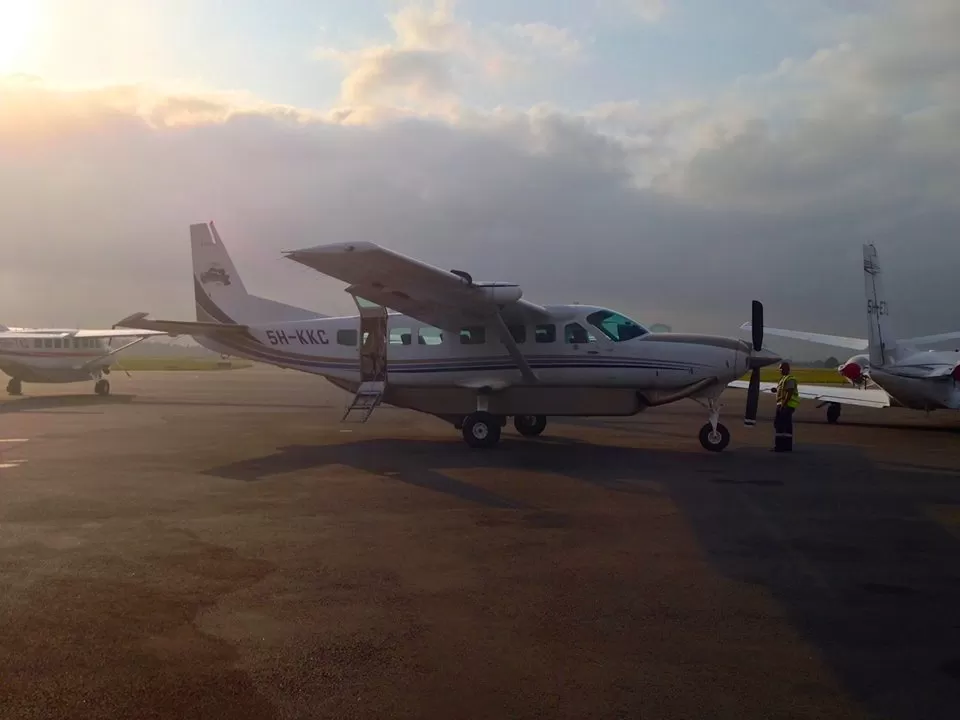 Flugzeug der Auric Air