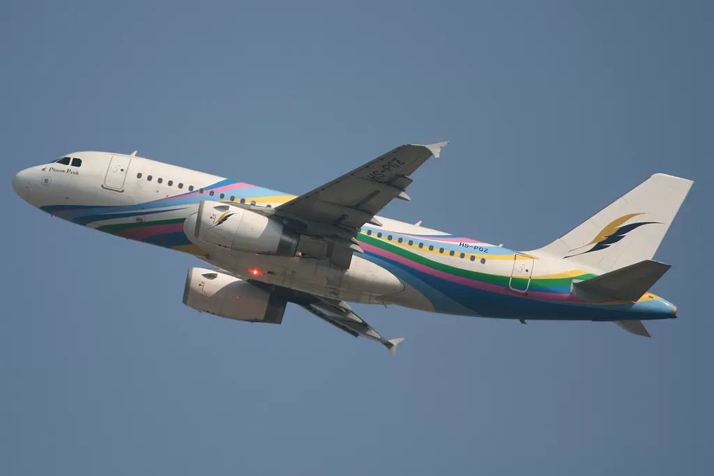 Flugzeug der Bangkok Airways