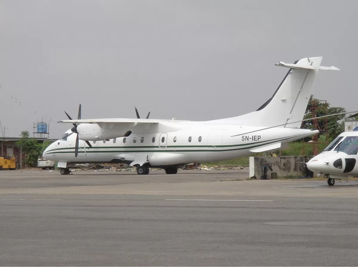 Flugzeug der Dornier Aviation Nigeria
