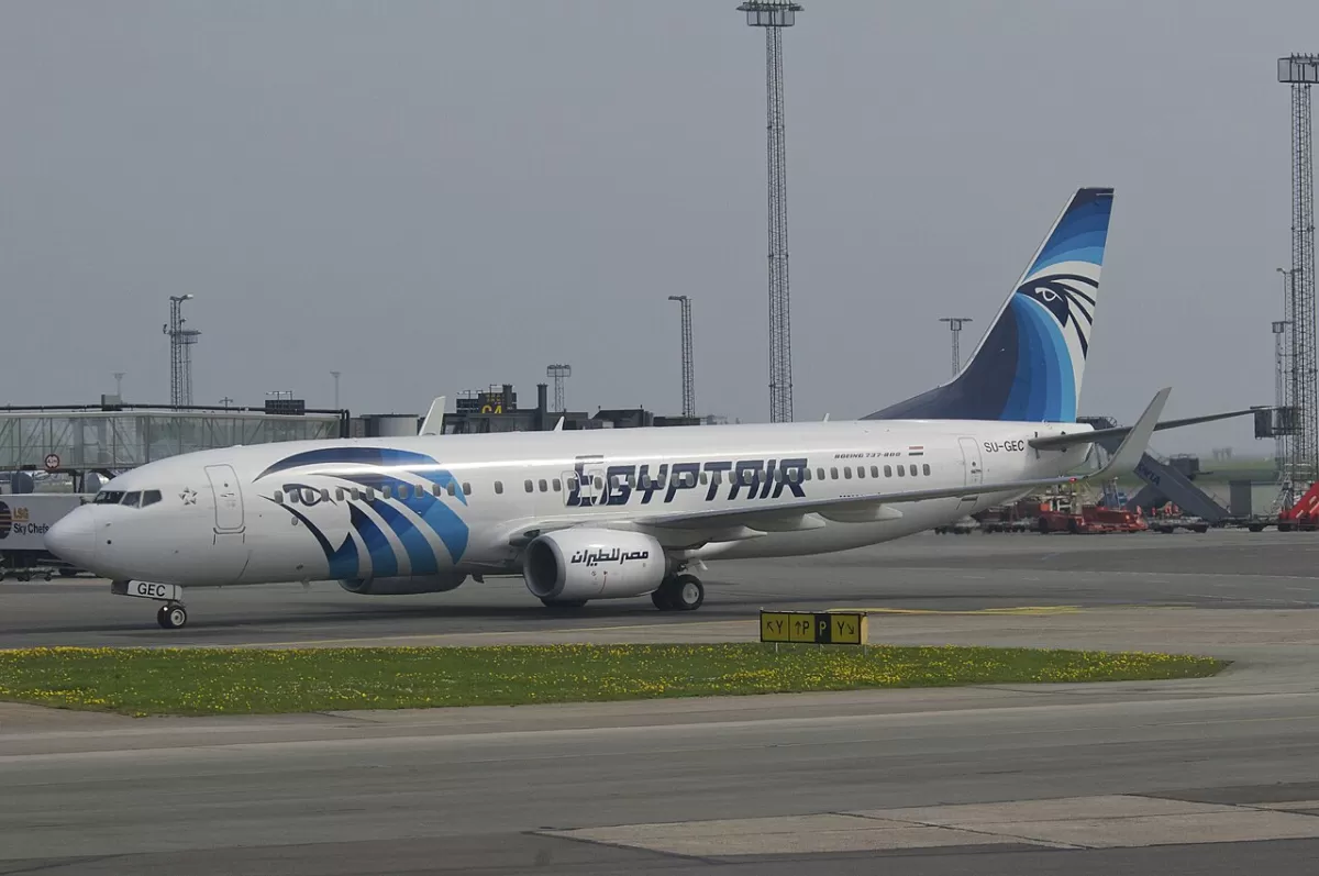 Flugzeug der Egypt Air