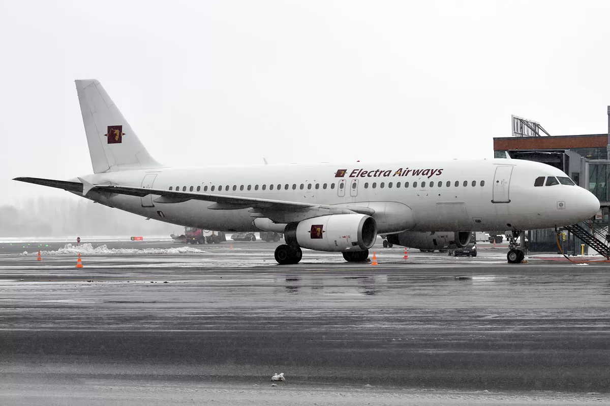 Flugzeug der Electra Airways