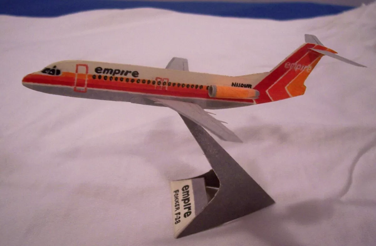 Flugzeug der Empire Airlines