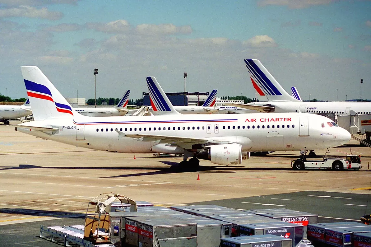 Flugzeug der European Air Charter