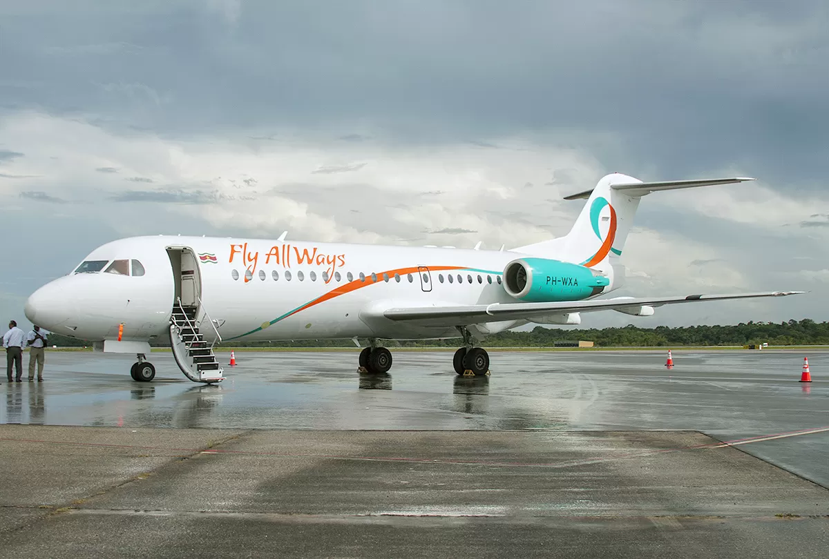 Flugzeug der Fly All Ways