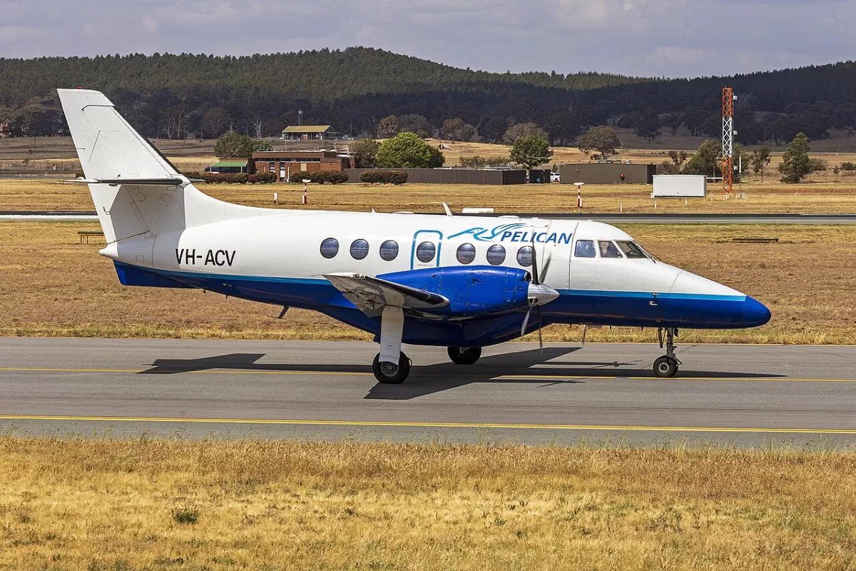 Flugzeug der FlyPelican