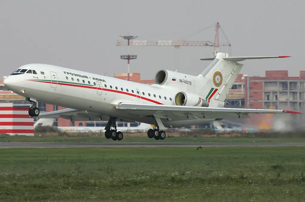 Flugzeug der Grozny Avia