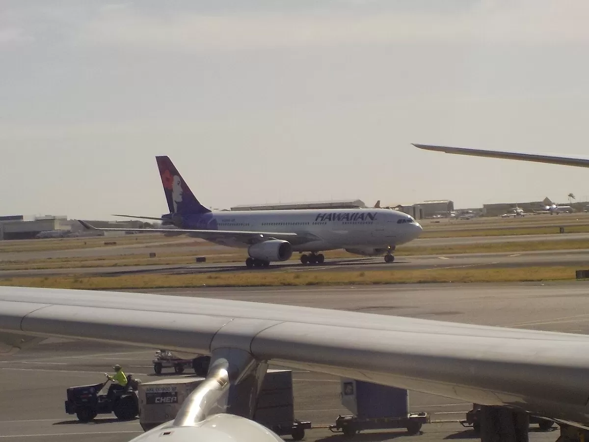 Flugzeug der Hawaiian Airlines