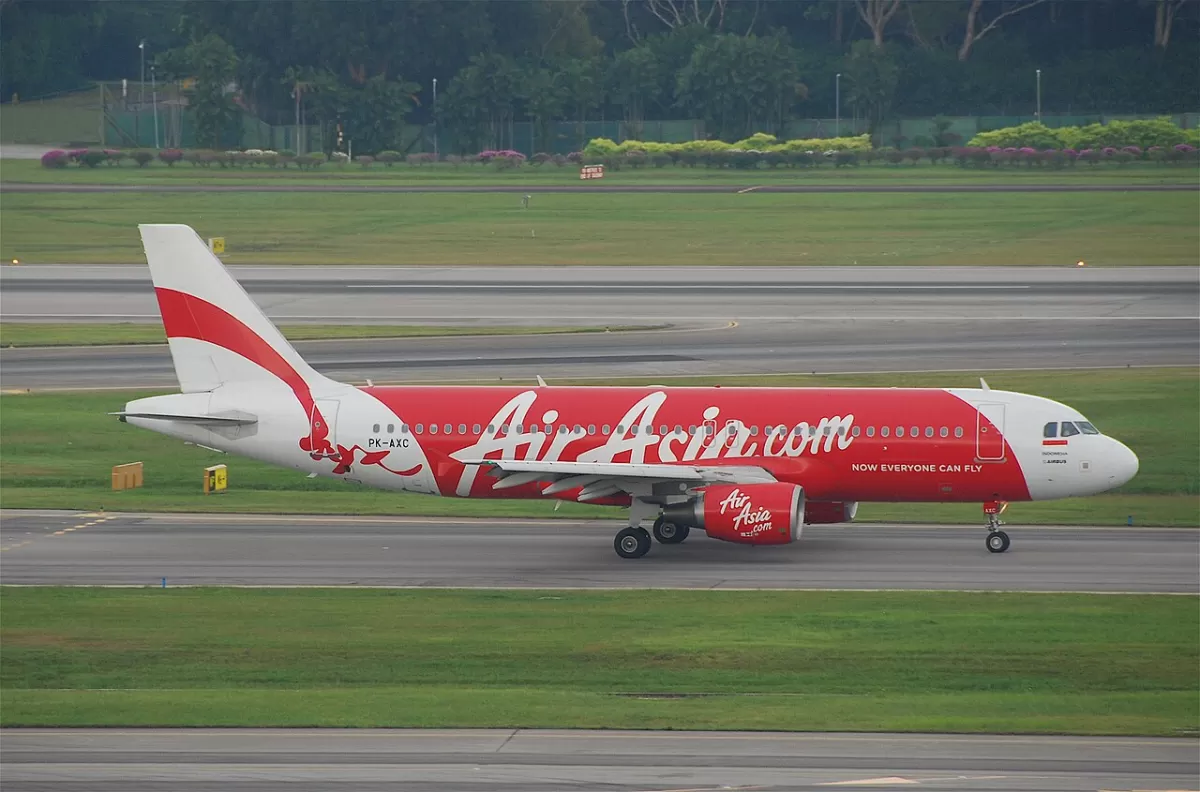 Flugzeug der Indonesia AirAsia
