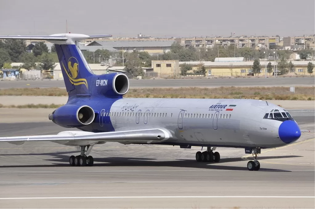 Flugzeug der Iran Airtour