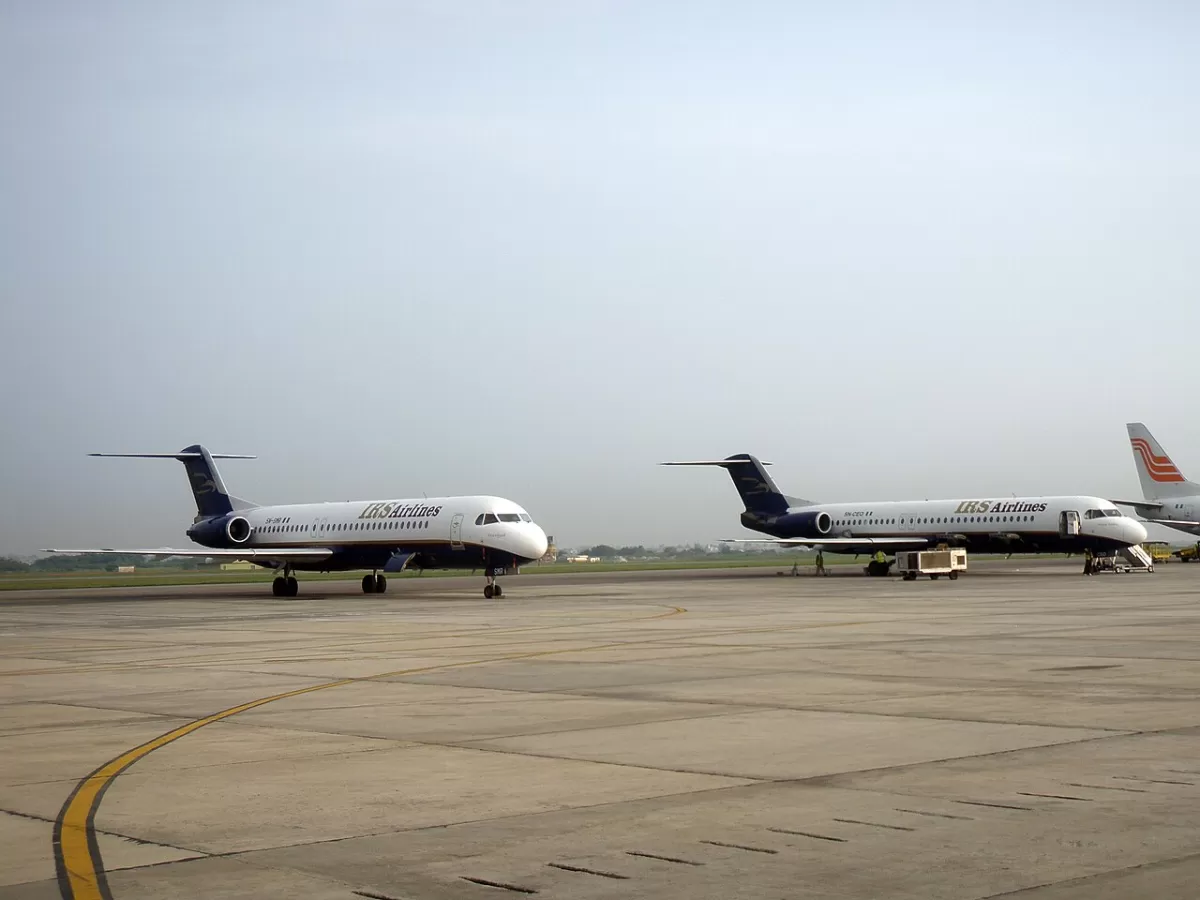 Flugzeug der IRS Airlines