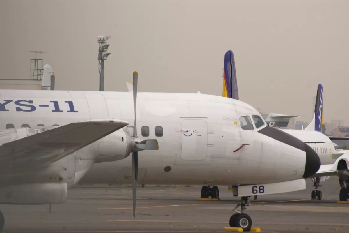 Flugzeug der Japan Air Commuter