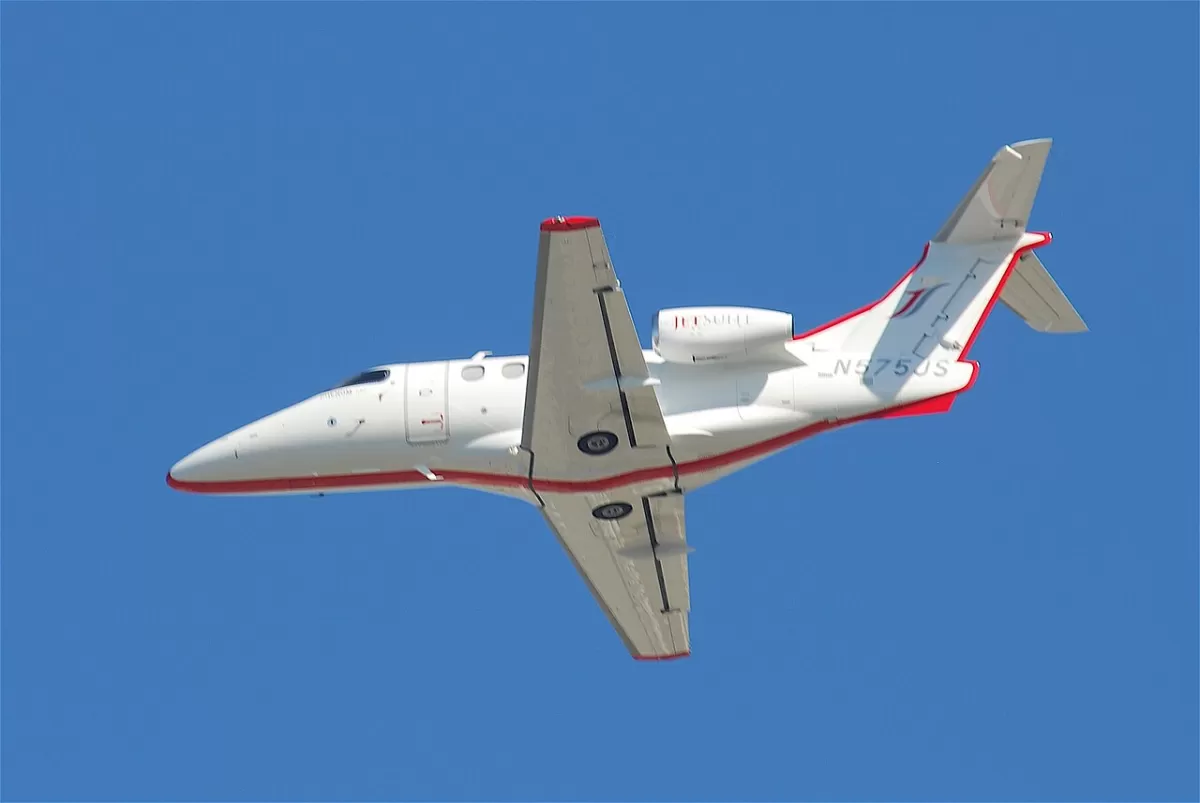Flugzeug der JetSuite