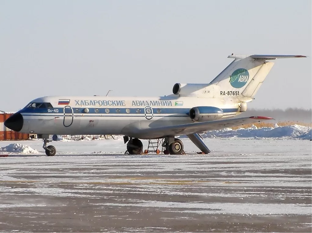 Flugzeug der Khabarovsk Airlines