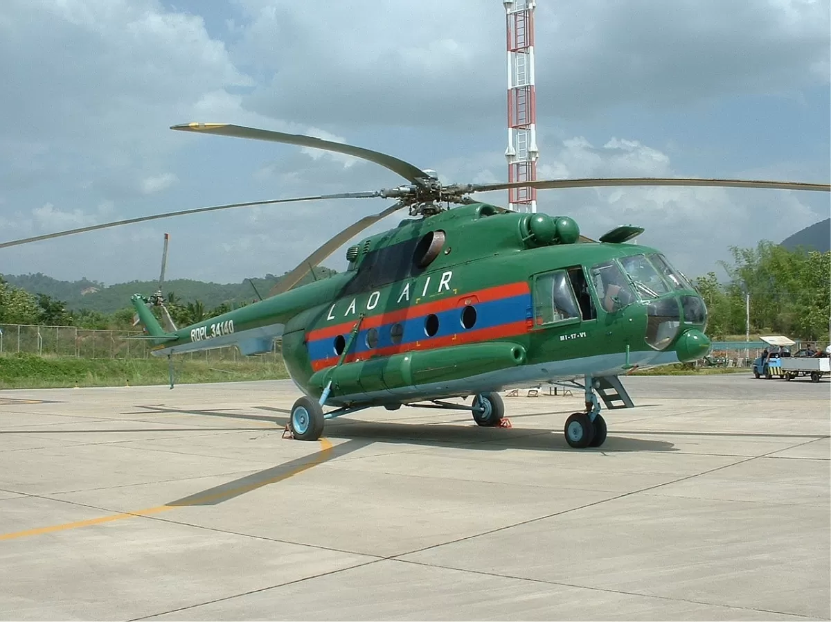 Flugzeug der Lao Skyway