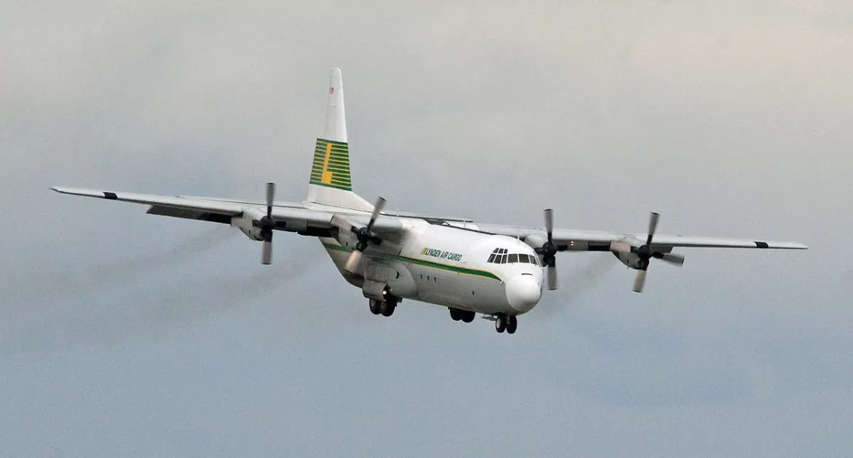 Flugzeug der Lynden Air Cargo