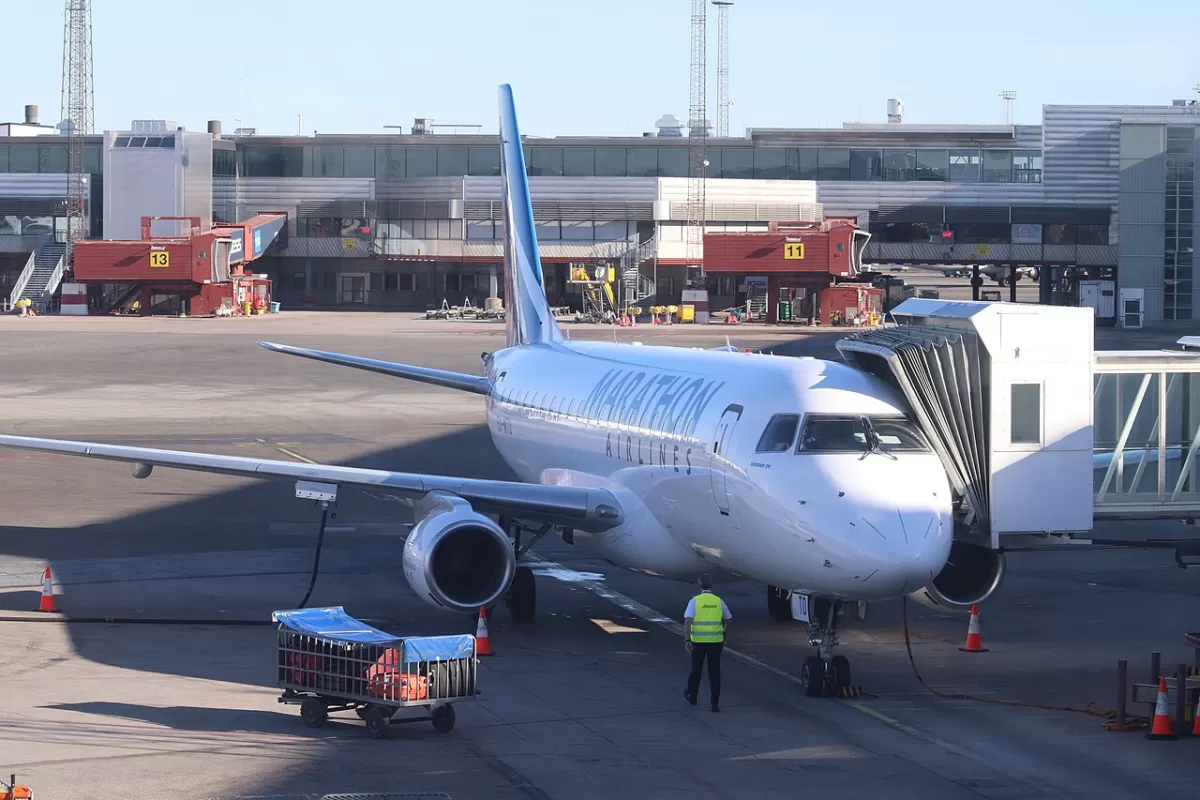Flugzeug der Marathon Airlines