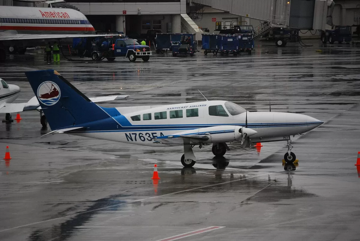 Flugzeug der Nantucket Airlines