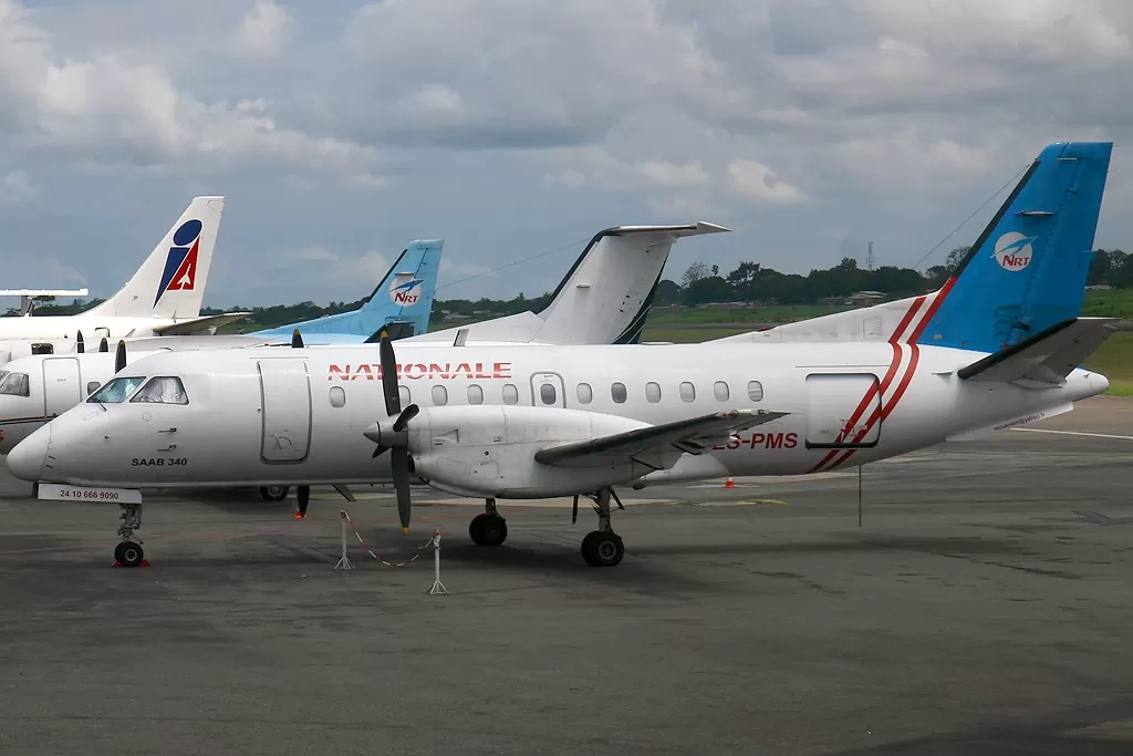 Flugzeug der Nationale Régionale Transport