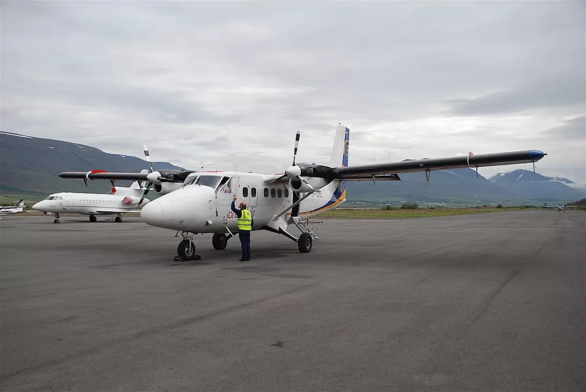 Flugzeug der Norlandair