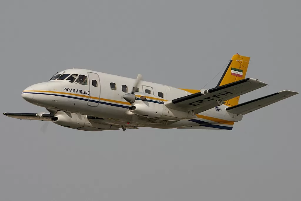 Flugzeug der Payam Air