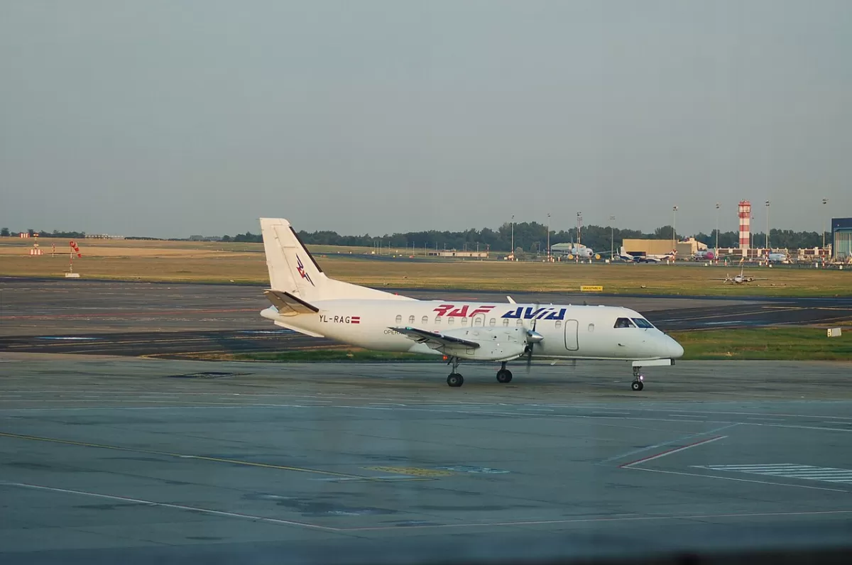 Flugzeug der RAF-Avia