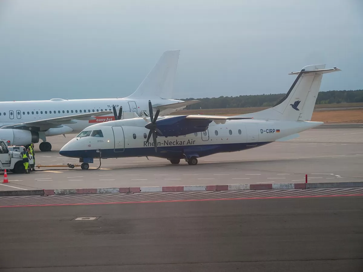Flugzeug der Rhein-Neckar Air