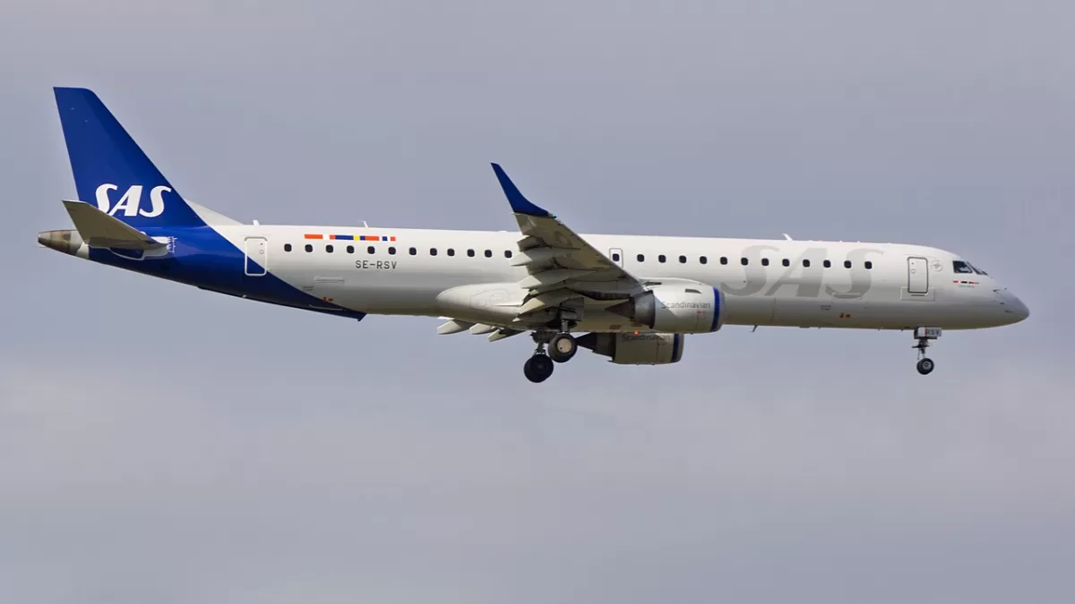 Flugzeug der SAS Link