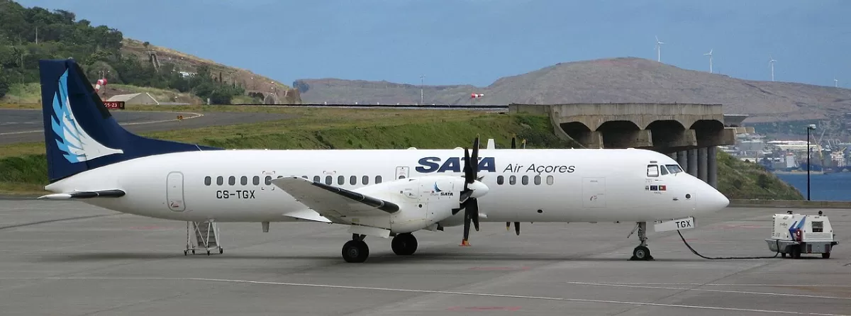 Flugzeug der SATA Air Açores