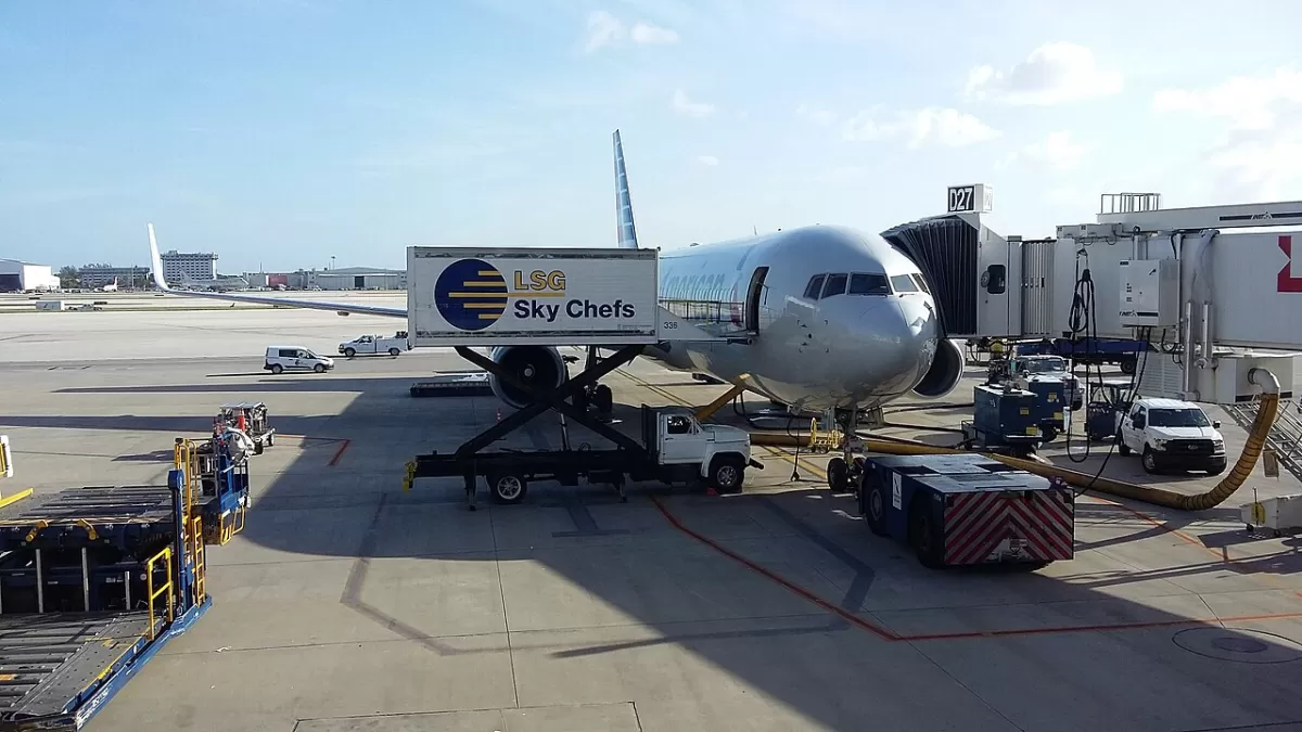 Flugzeug der Sky Gates Airlines