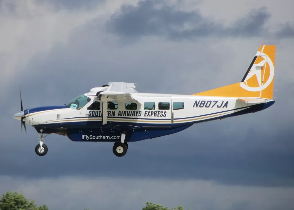 Flugzeug der Southern Airways Express