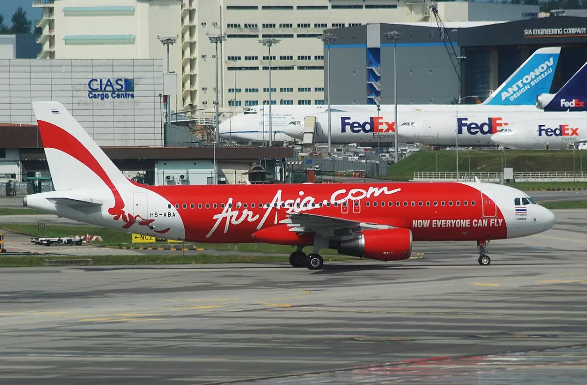 Flugzeug der Thai AirAsia