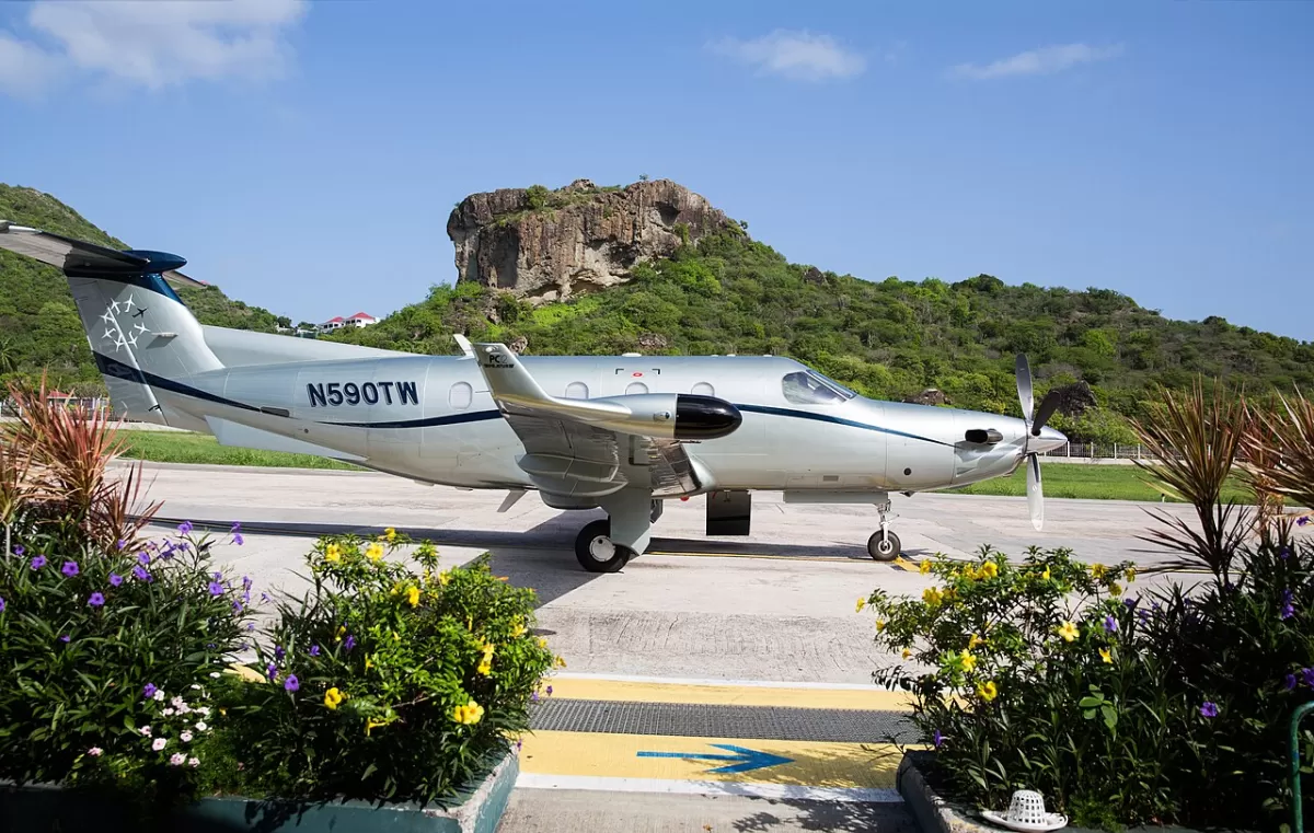 Flugzeug der Tradewind Aviation