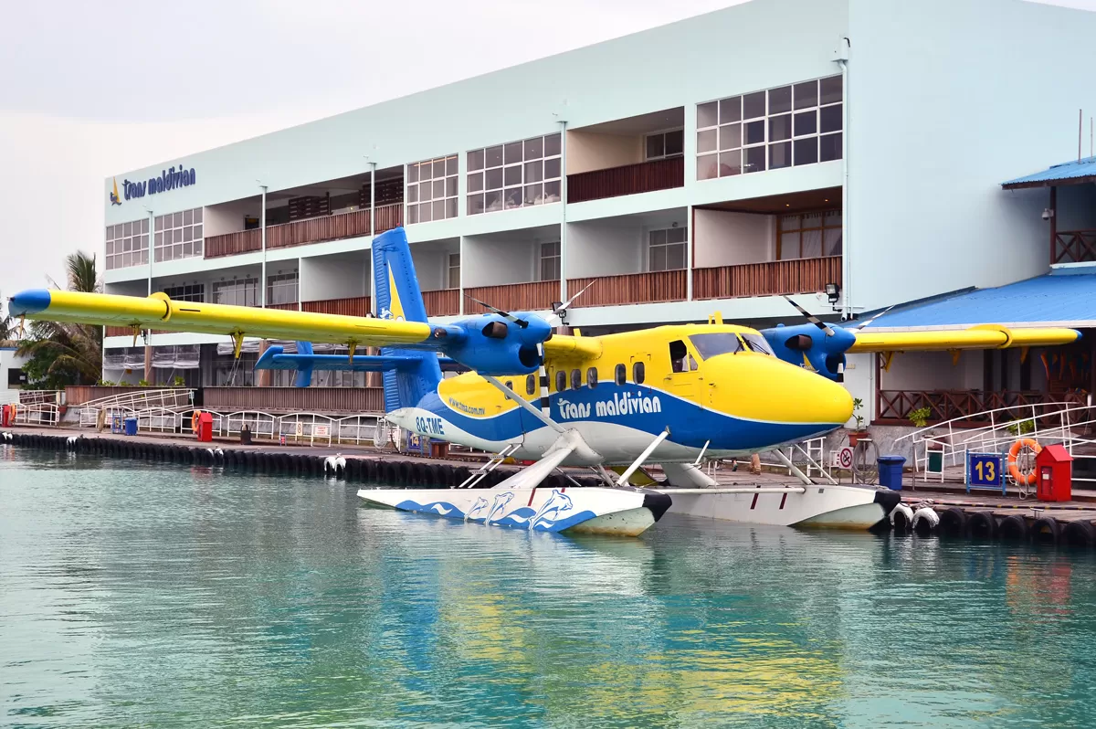Flugzeug der Trans Maldivian Airways