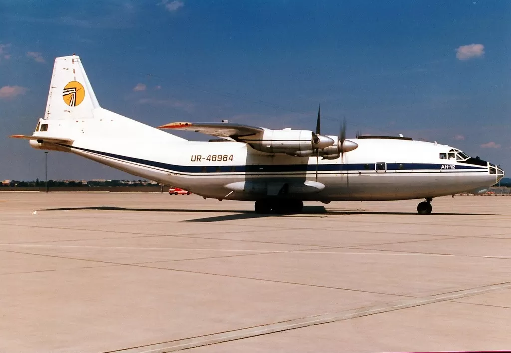 Flugzeug der Ukraine Air Alliance