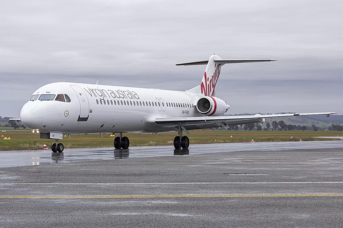 Flugzeug der Virgin Australia Regional Airlines