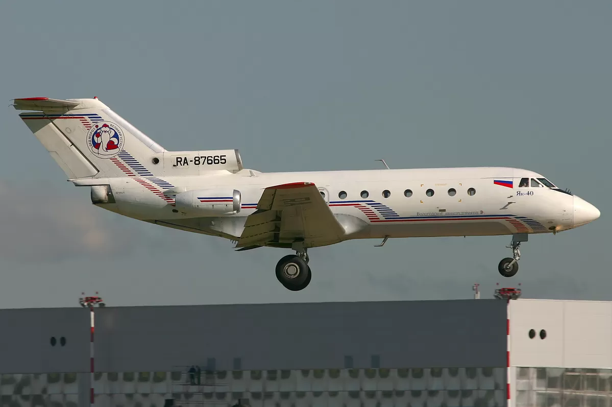 Flugzeug der Vologda Aviation Enterprise
