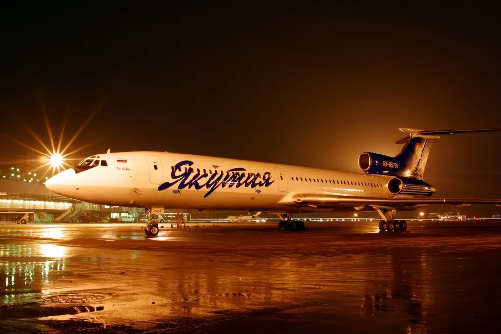 Flugzeug der Yakutia Airlines